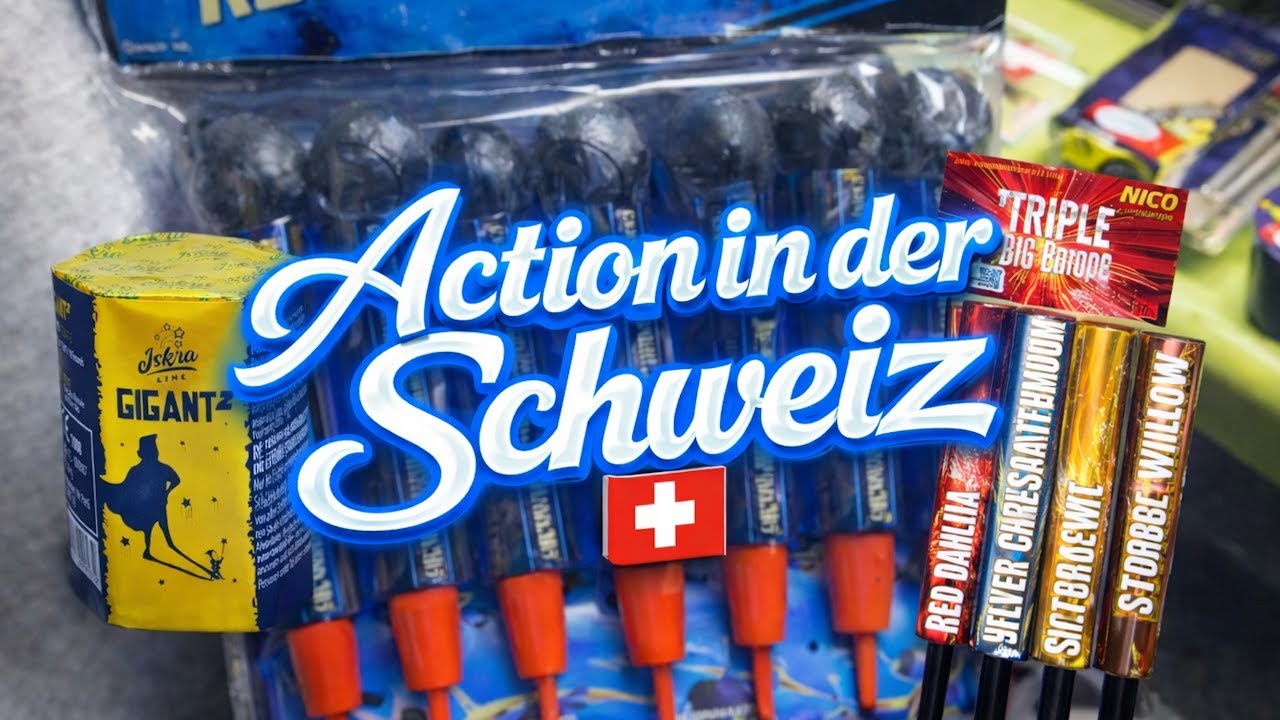 Feuerwerks Action in der Schweiz!💥 I Nationalfeiertag🇨🇭 I simoze