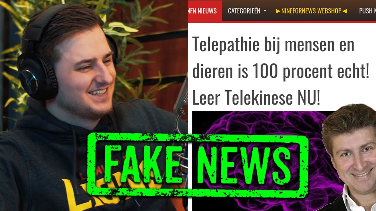 dit is de BRON van AL HET NEPNIEUWS in Nederland (+ bewijs LEVEN na de DOOD?!) - egbert reacting