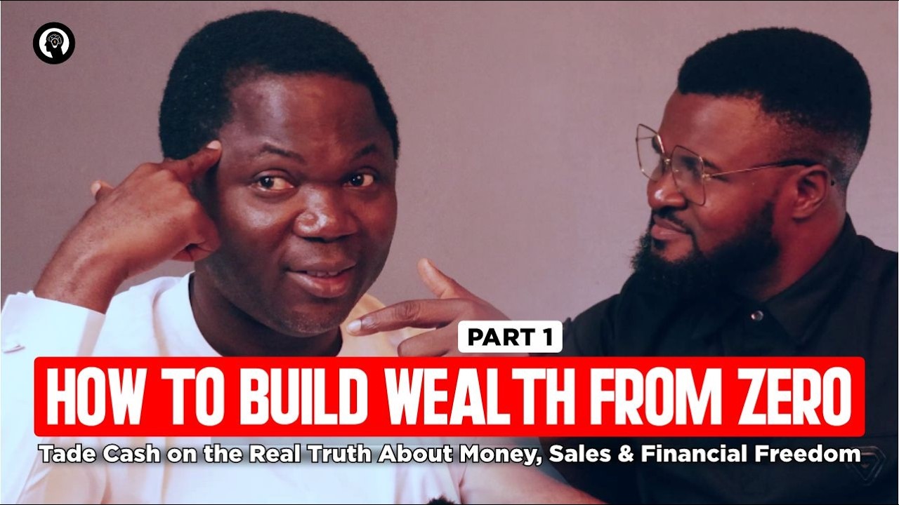 Tade Cash on Cashflow, Sales & How to Build Wealth from Nothing | Selahmeditate Podcast Part 1