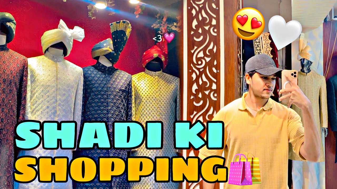 Shadi ki shopping🛒🛍️|shadi series🥁🕺🏻 