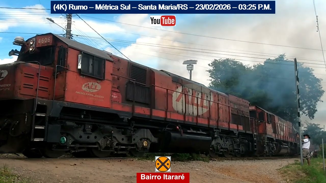 (4K) RUMO – Santa Maria/RS – 23/02/2026 – 03:25 P.M.