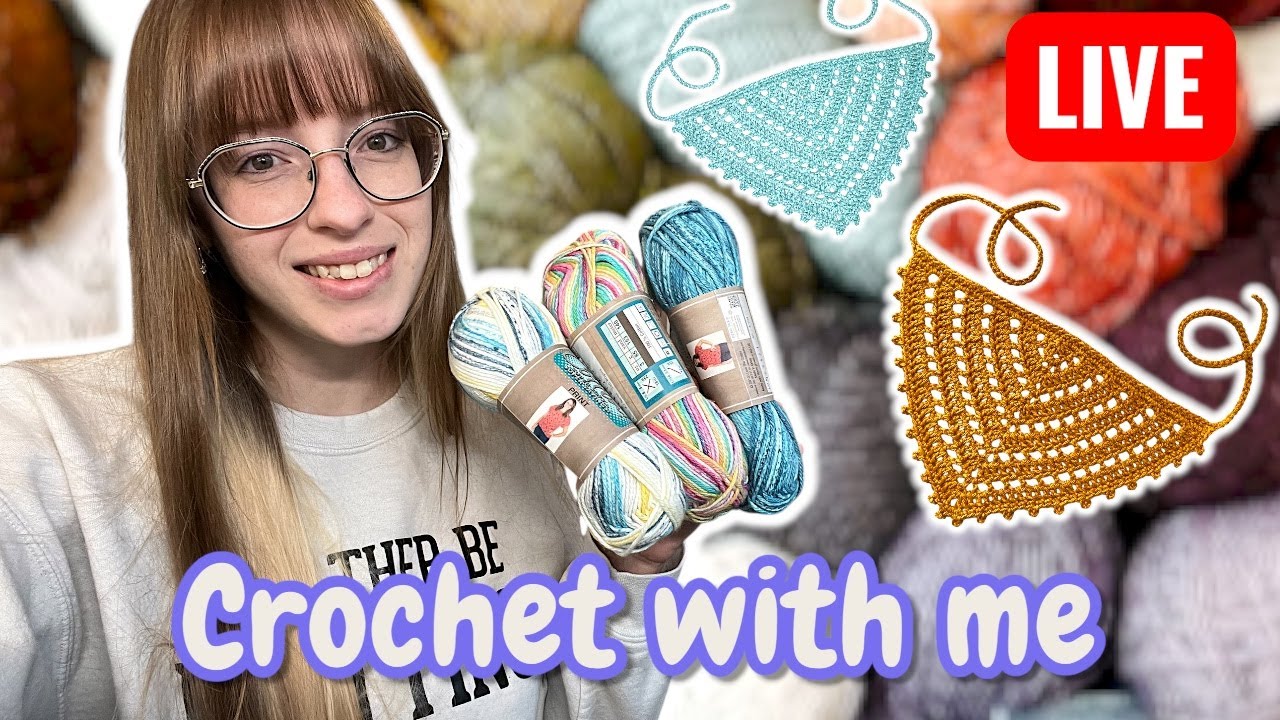 Rainy Day Crocheting LIVE 4/10/26