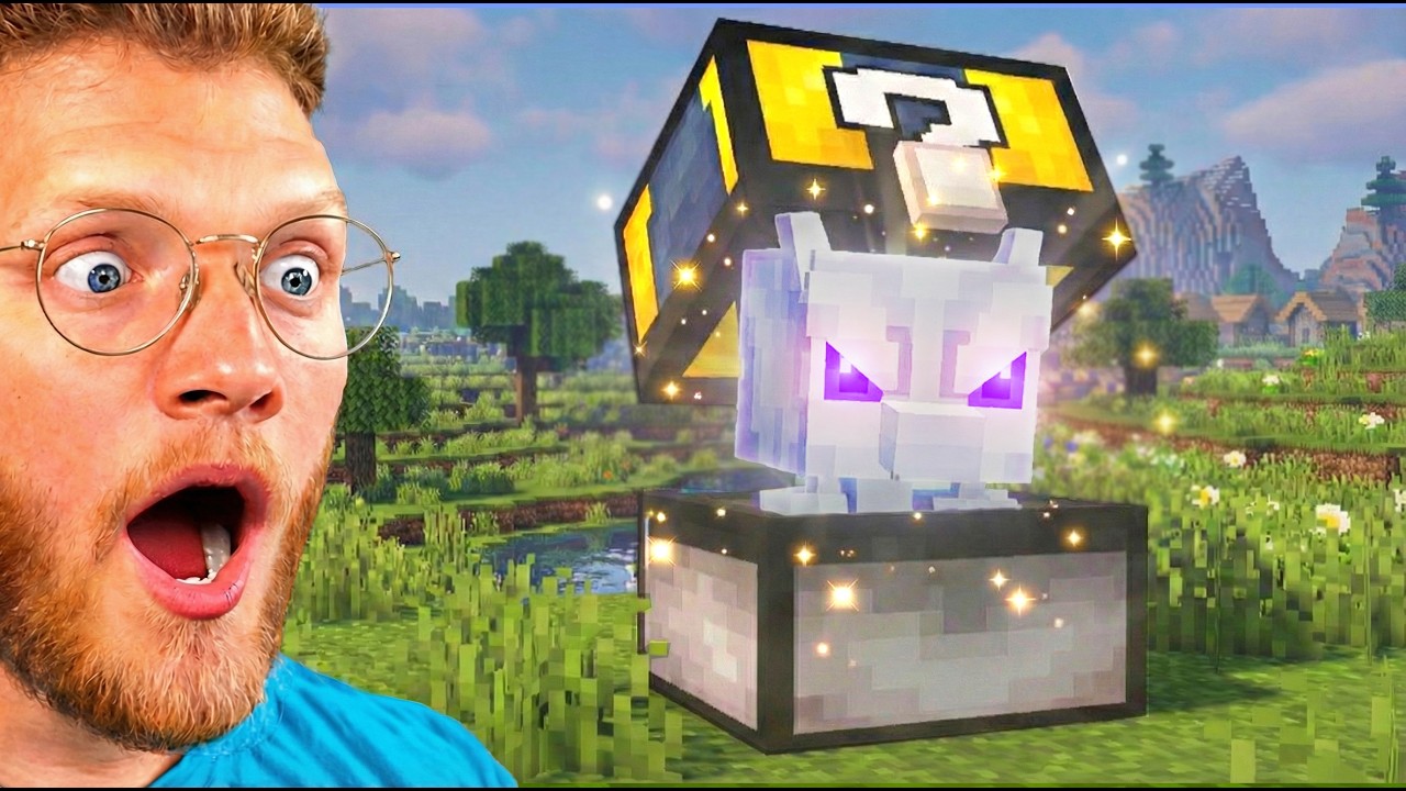Opening A RARE Lucky Block! - Cobblemon Episode 24