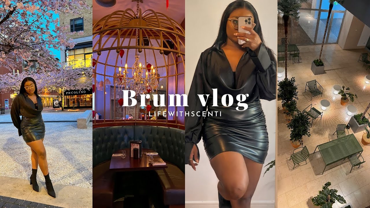 Brum Vlog: Birthday Vlog | Everyman Cinema review | Roxyball room | Lifewithscenti