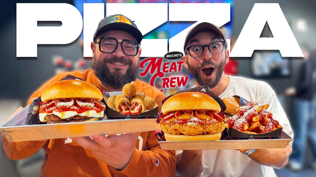 MANGIO LA NUOVA PIZZA COLLECTION DI MEAT CREW CON MURRY