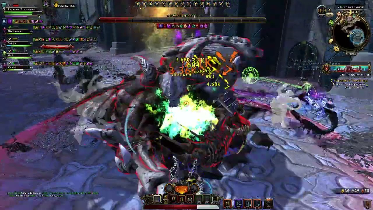 neverwinter Valindra casstle reaper challenge