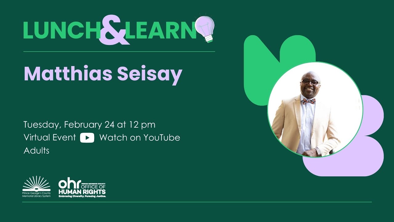 Lunch and Learn: Matthias Seisay