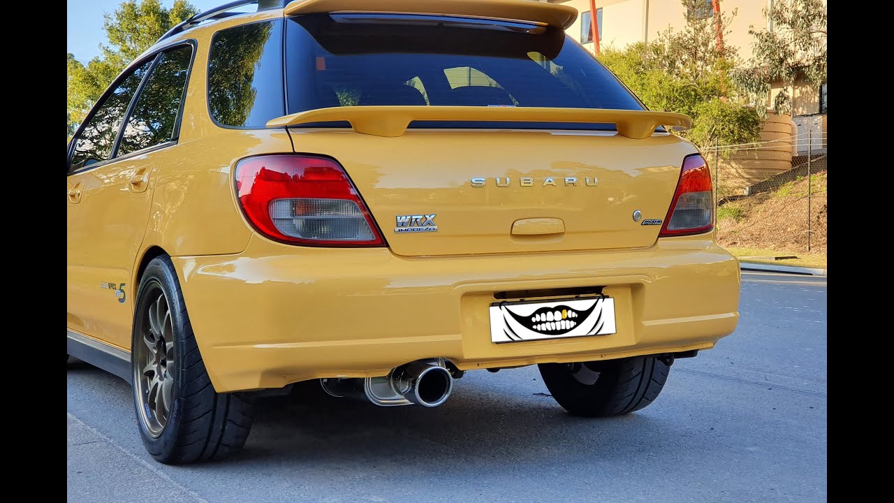 Invidia Q300 Exhaust 02-07 WRX + STI