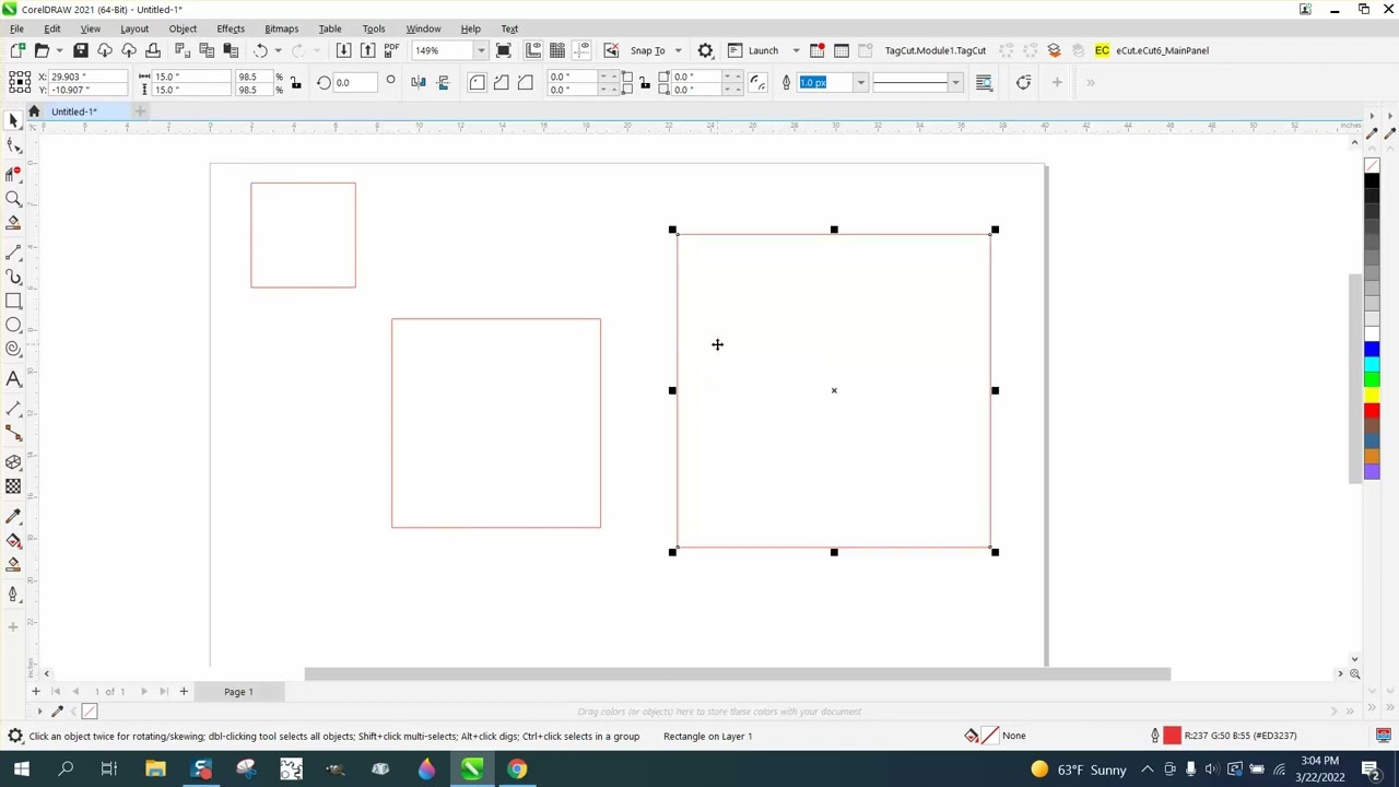 Corel Draw Tips & Tricks Hot Key for a SIZE command