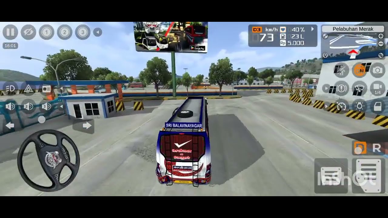 ❣️தாறுமாறான குத்து பாடல்கள் bus simulator game play 🎮❣️