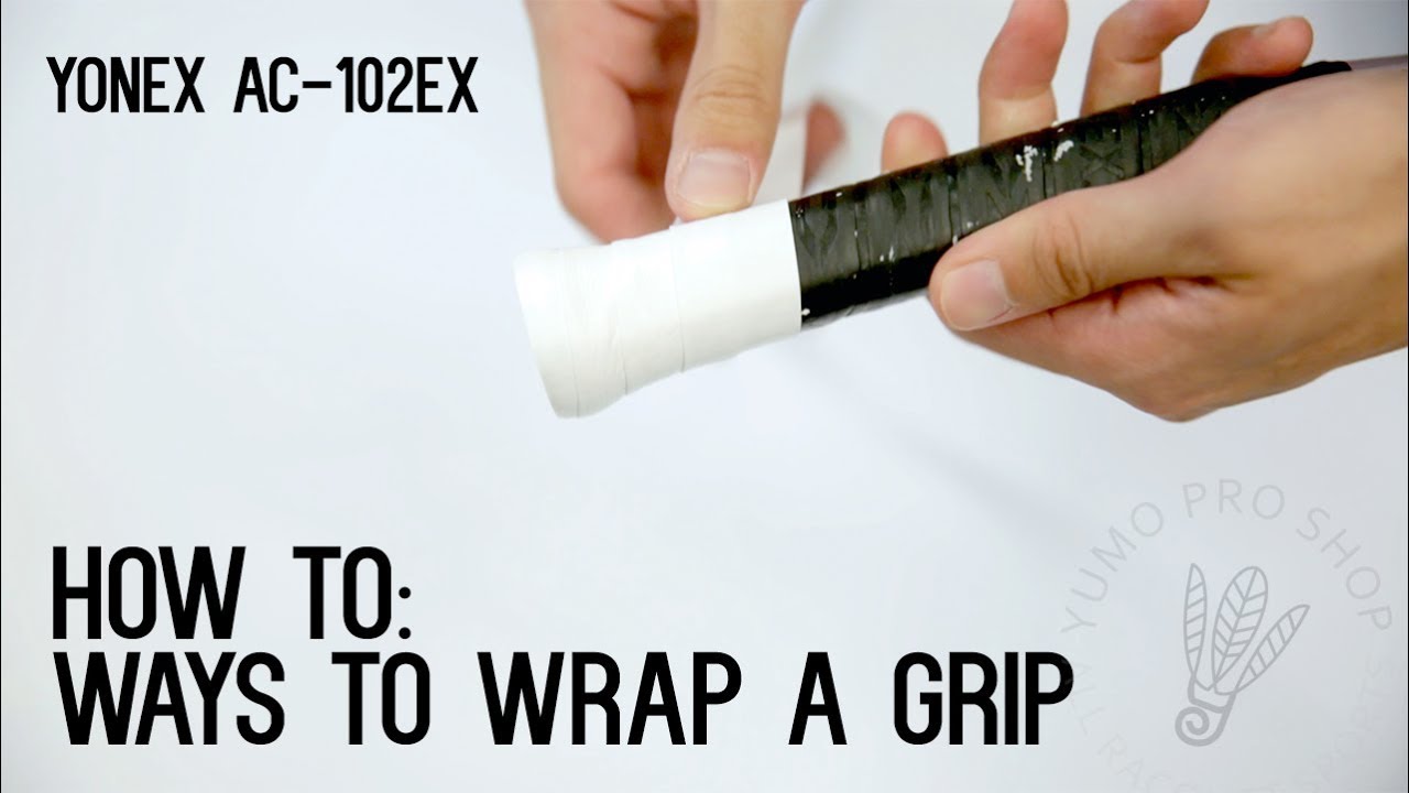 How To: Wrap a Badminton Racket with Grip - YumoTube
