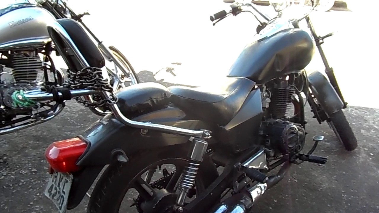 Kansas 150  1 escapamento de caravan e 2 escape de inox