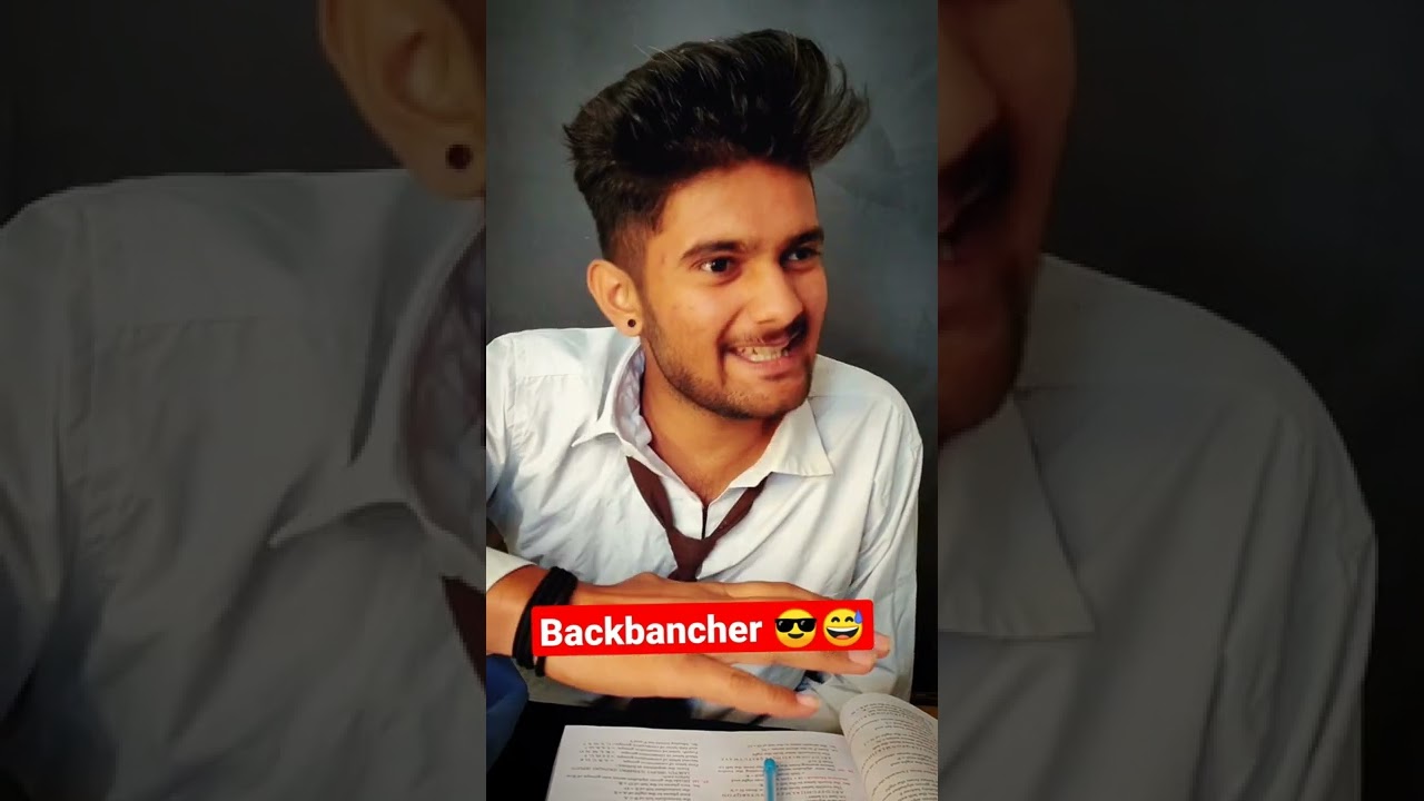 Backbancher 😎😅|| backbancher comedy video || #shorts