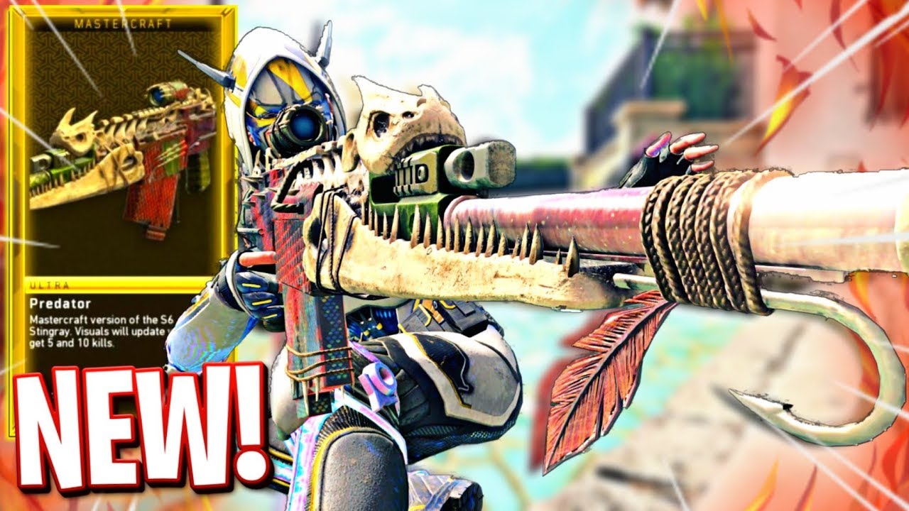 NEW Stingray Mastercraft PREDATOR on Black Ops 4 (BO4 S6 Stingray Best Class Setup) - BO4 New Update