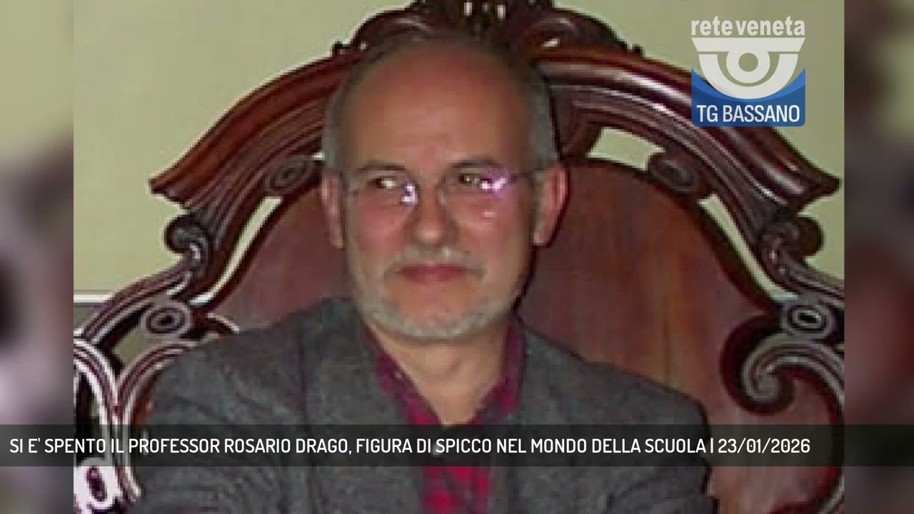 SI E' SPENTO IL PROFESSOR ROSARIO DRAGO, FIGURA DI SPICCO NEL MONDO DELLA SCUOLA | 23/01/2026