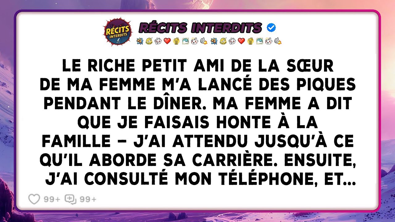Ma Femme Disait Que Je Faisais Honte À Tout Le Monde, Jusqu’à Ce Qu’il Aborde Sa Carrière Et Que...