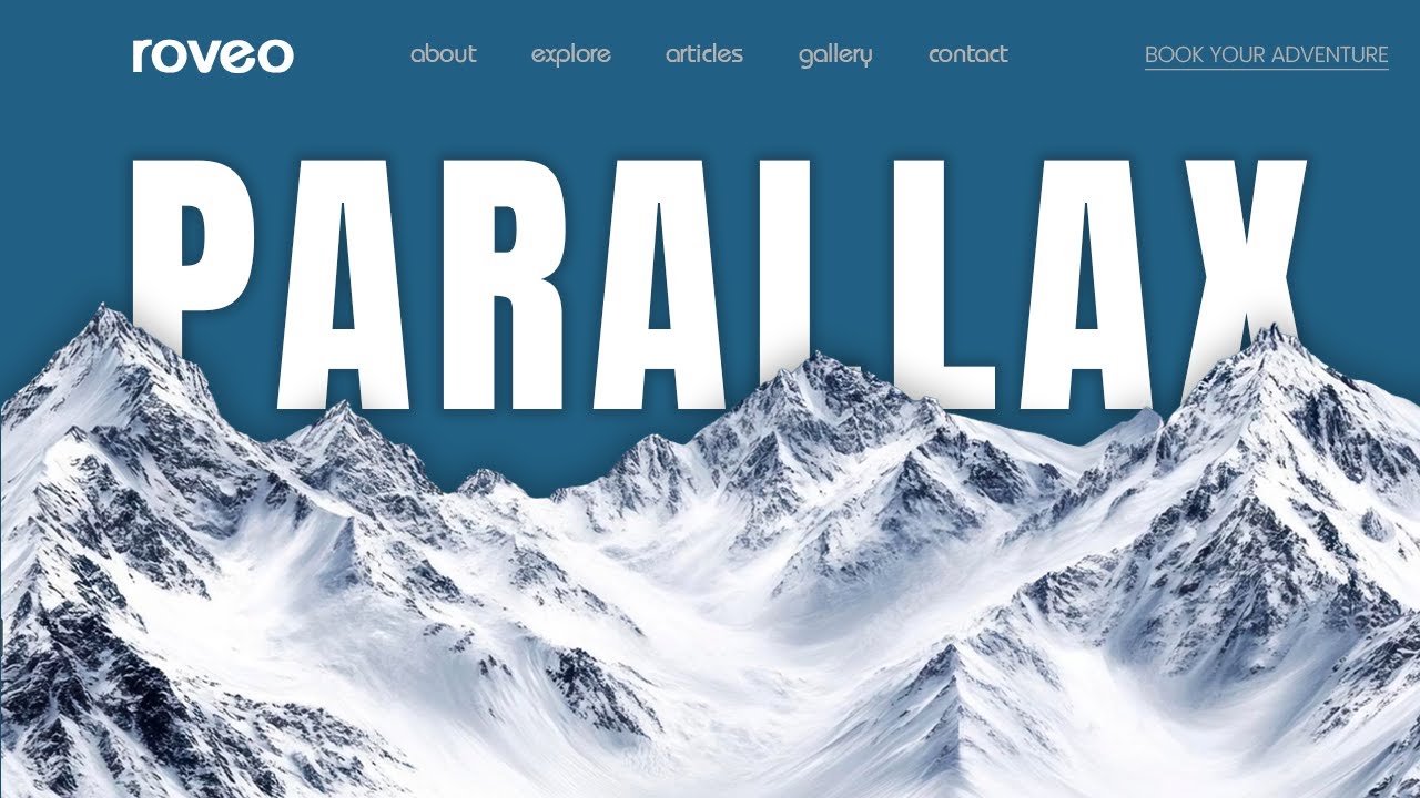 Elementor Parallax Effect Tutorial (No Code)