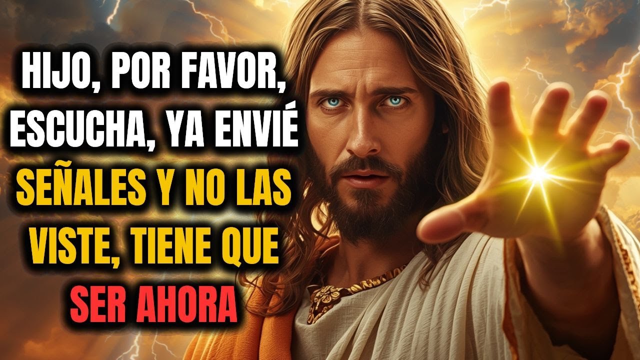 😭 DIOS VIO UNA SEÑAL URGENTE EN TI HACE 5 MINUTOS