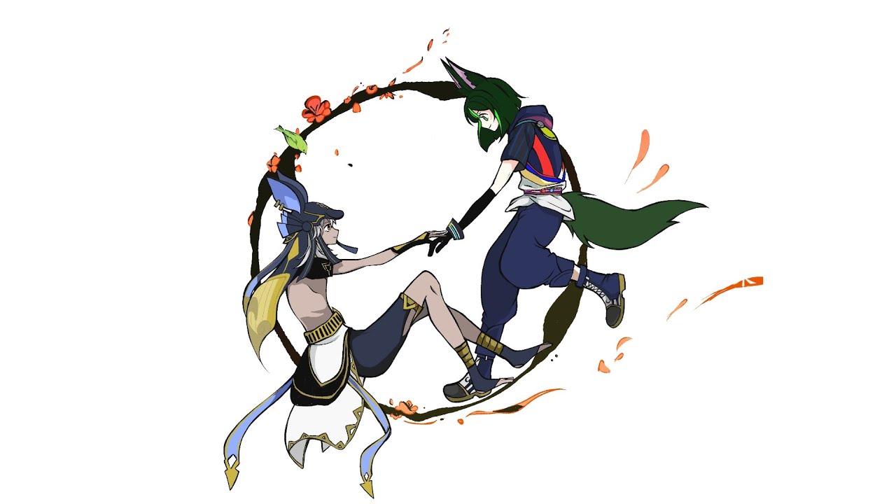 【人力原神】梅に鶯【セノ/ティナリ】