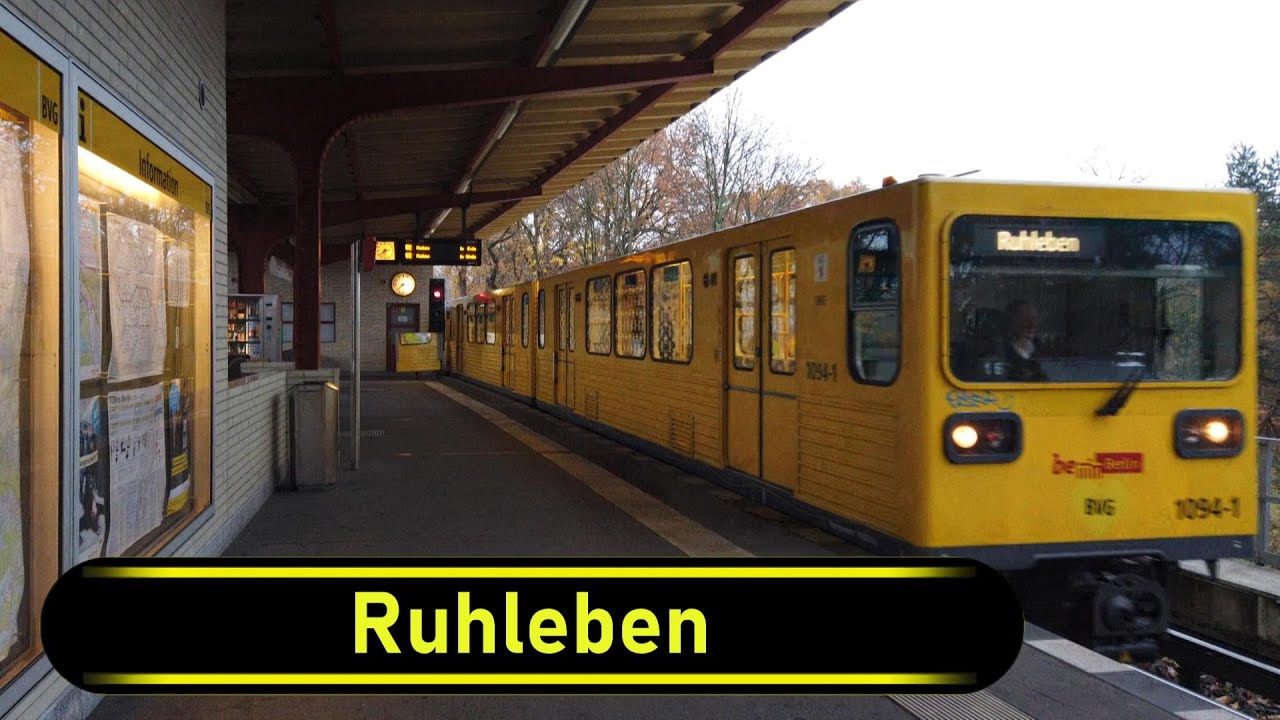 U-Bahn Station Ruhleben - Berlin 🇩🇪 - Walkthrough 🚶
