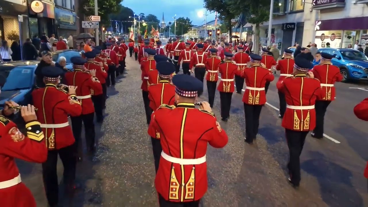 Gertrude @ Robert Graham Memorial fb Parade,  Bangor 28.07.23
