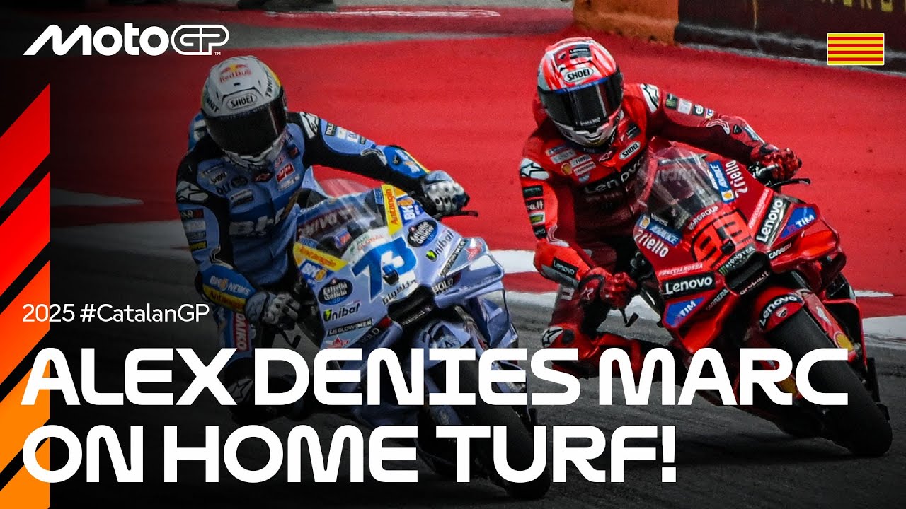 Alex Marquez beats Marc on home soil! 💪 | 2025 Catalan GP