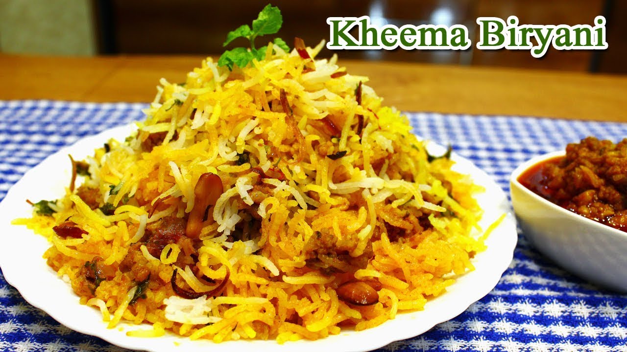 Delicious Kheema Biryani | Spicy Mutton Kheema Biryani | MadhurasRecipe | Ep - 645