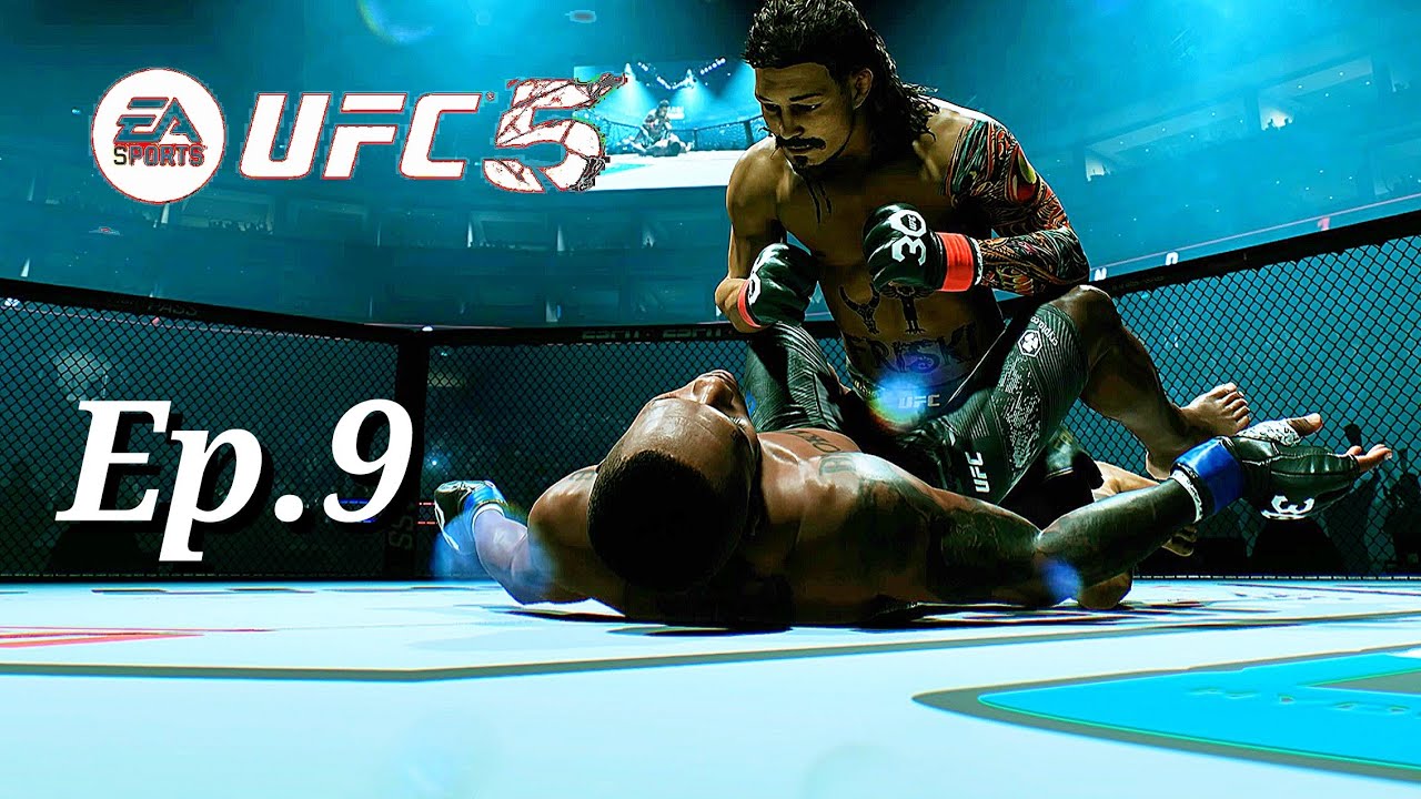 UFC 5 Career Mode Ep.9 I Beat Israel Adesanya in 15 Seconds