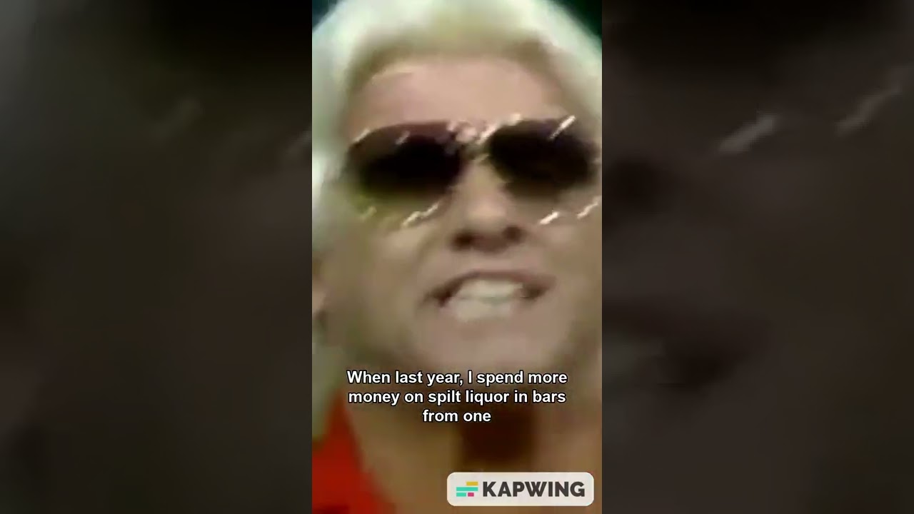 Ric Flair best promo of all time