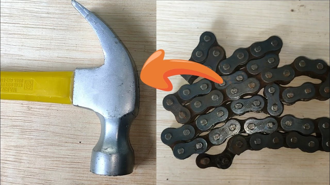 Как сделать молоток из цепочки 2 полезные идеи для творчества..