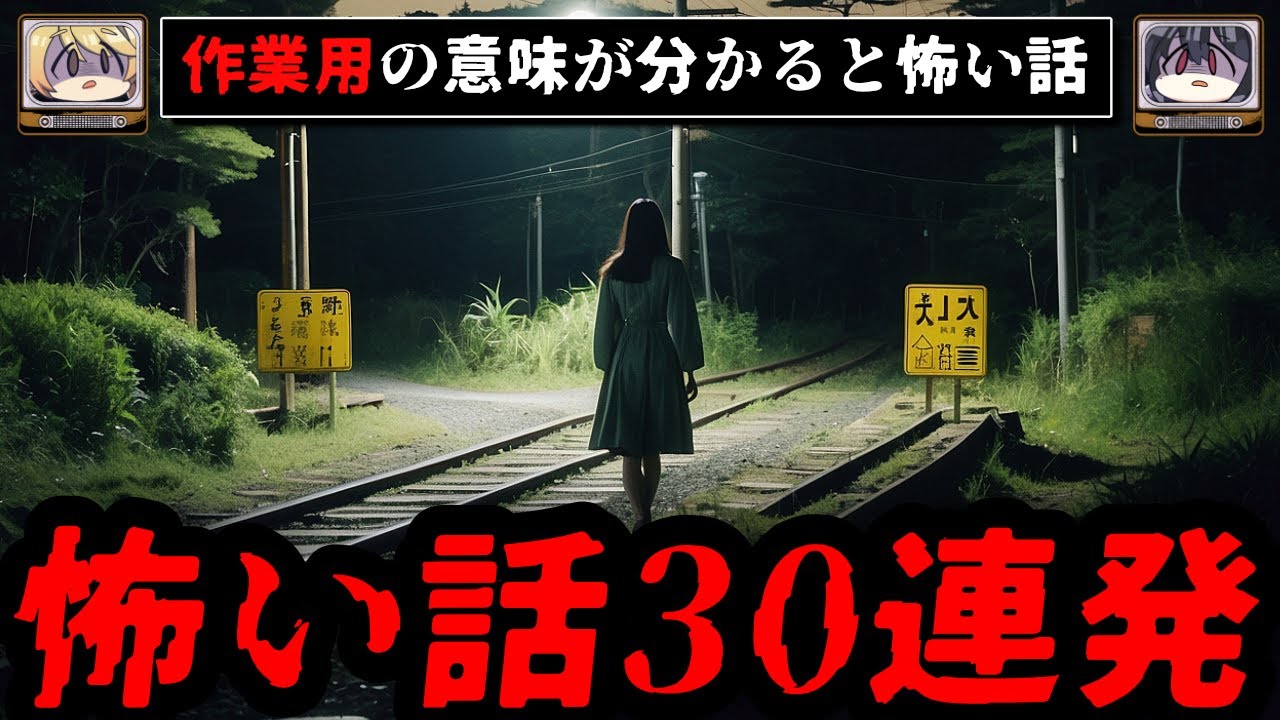 【短編30話まとめ】意味が分かると怖い話 作業用 睡眠用【ゆっくり解説/朗読 2chスレ コピペ】