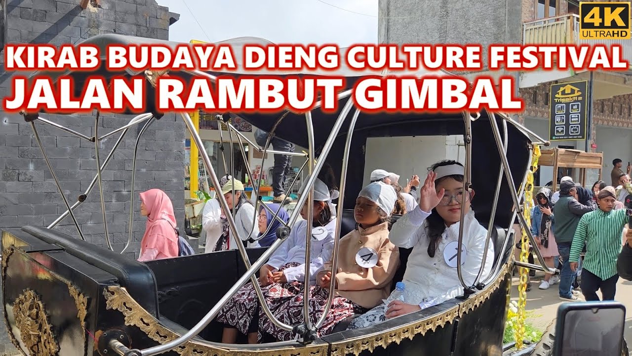 KIRAB BUDAYA DIENG CULTURE FESTIVAL❗Proses Ruwatan Rambut Gimbal di Dieng - Wonosobo Jateng ❕