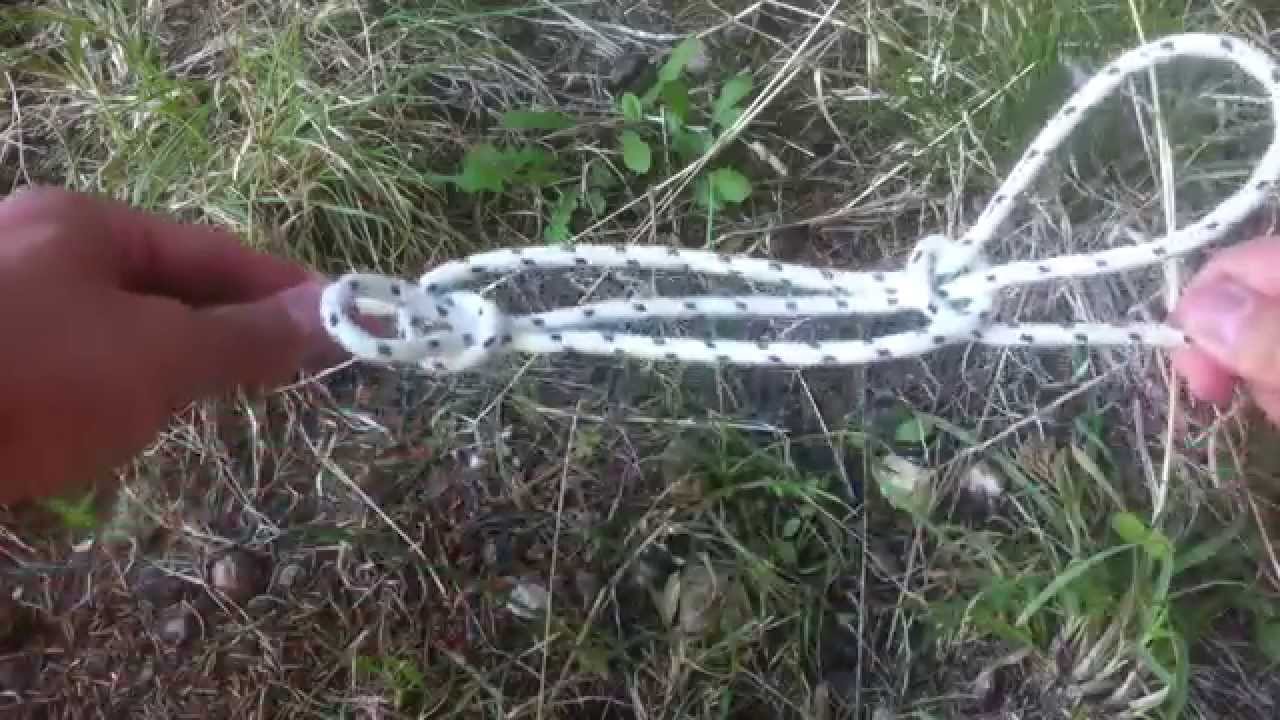 Βασικοί Κόμποι:Σφενδόνη Basic Knots;Sheepshank Sling
