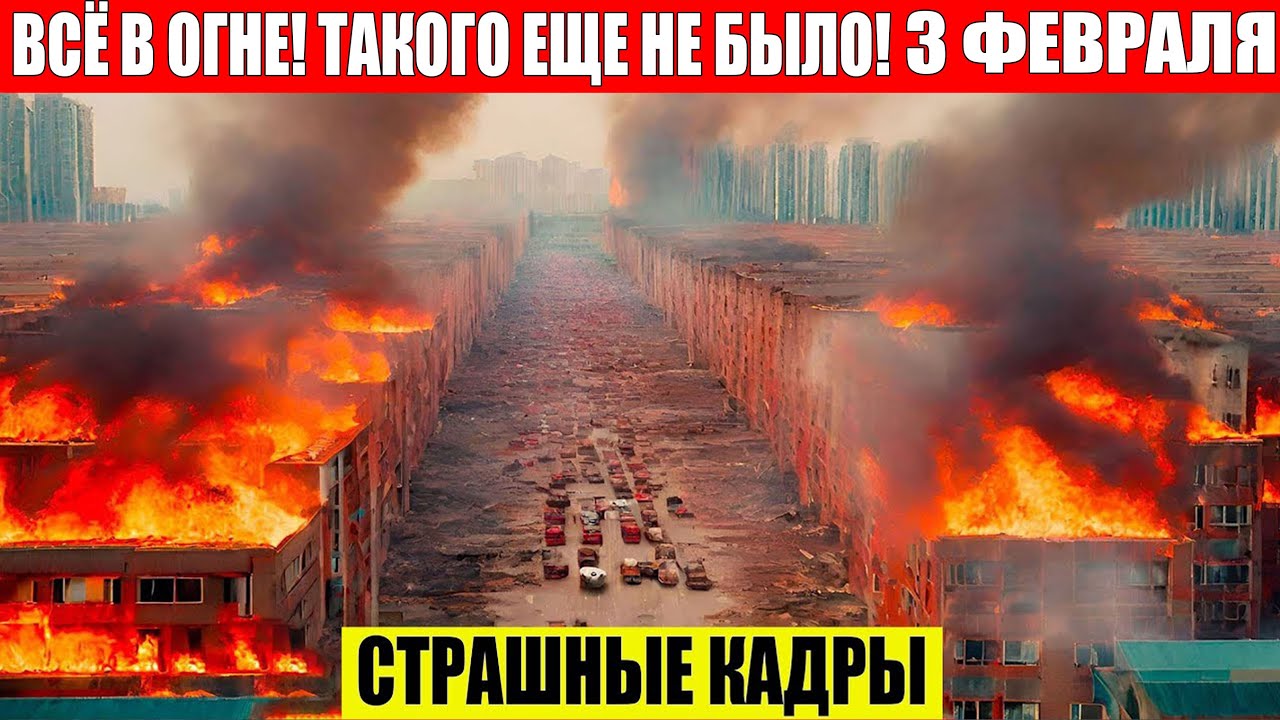 Новости Сегодня 03.02.2026 - Россия, Москва, Экстренный вызов новый выпуск, Катаклизмы, События Дня
