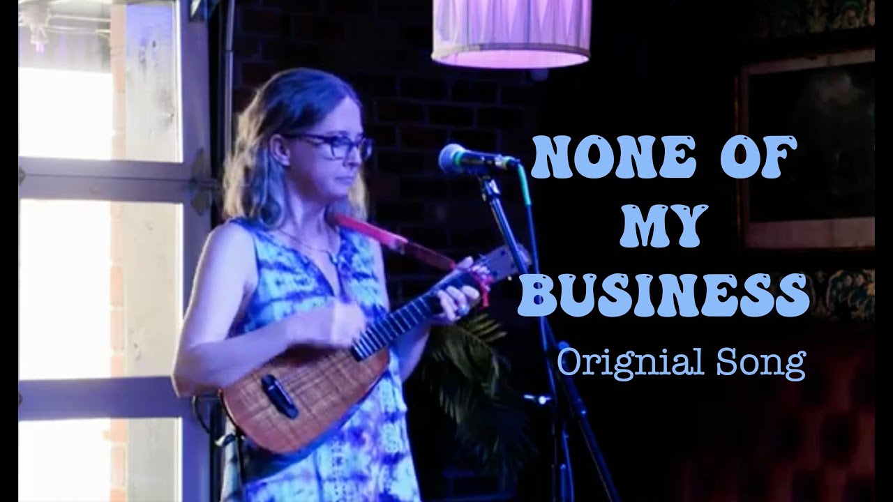 None of My Business -Original song on ukulele by Jodi Damon live at Oddfellows Songwriters Round