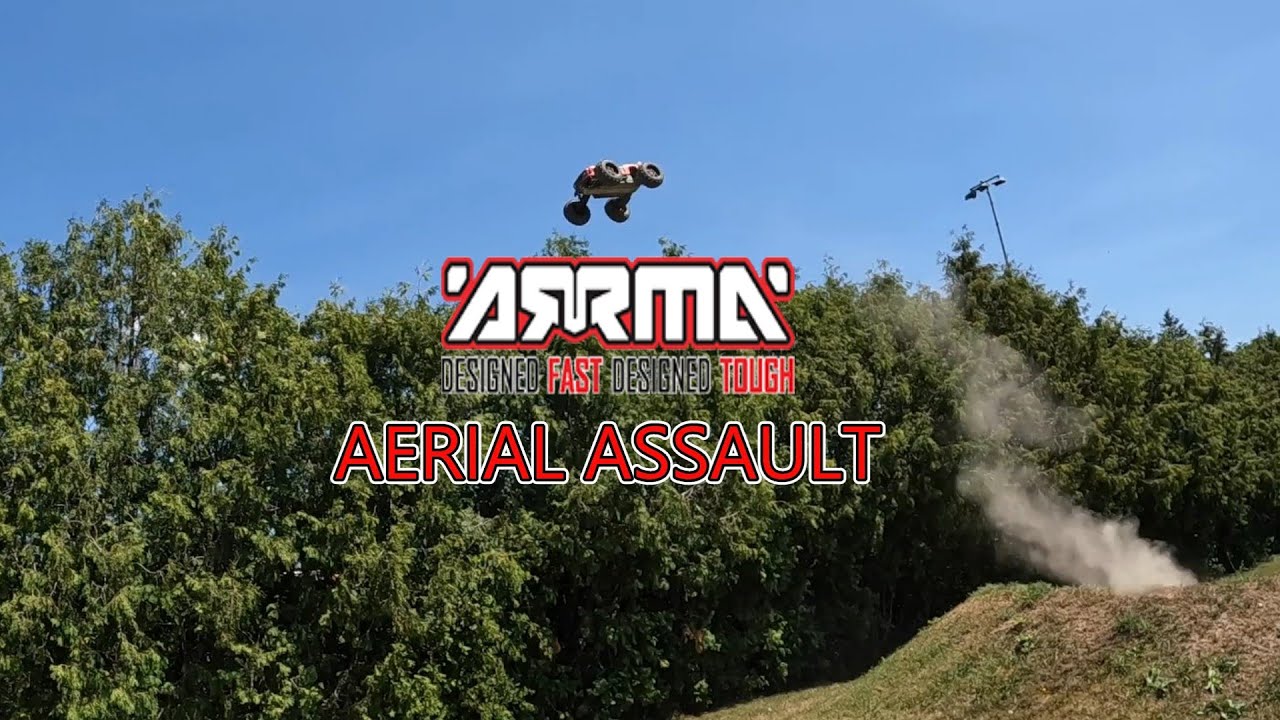 Arrma Outcast 4s aerial assault