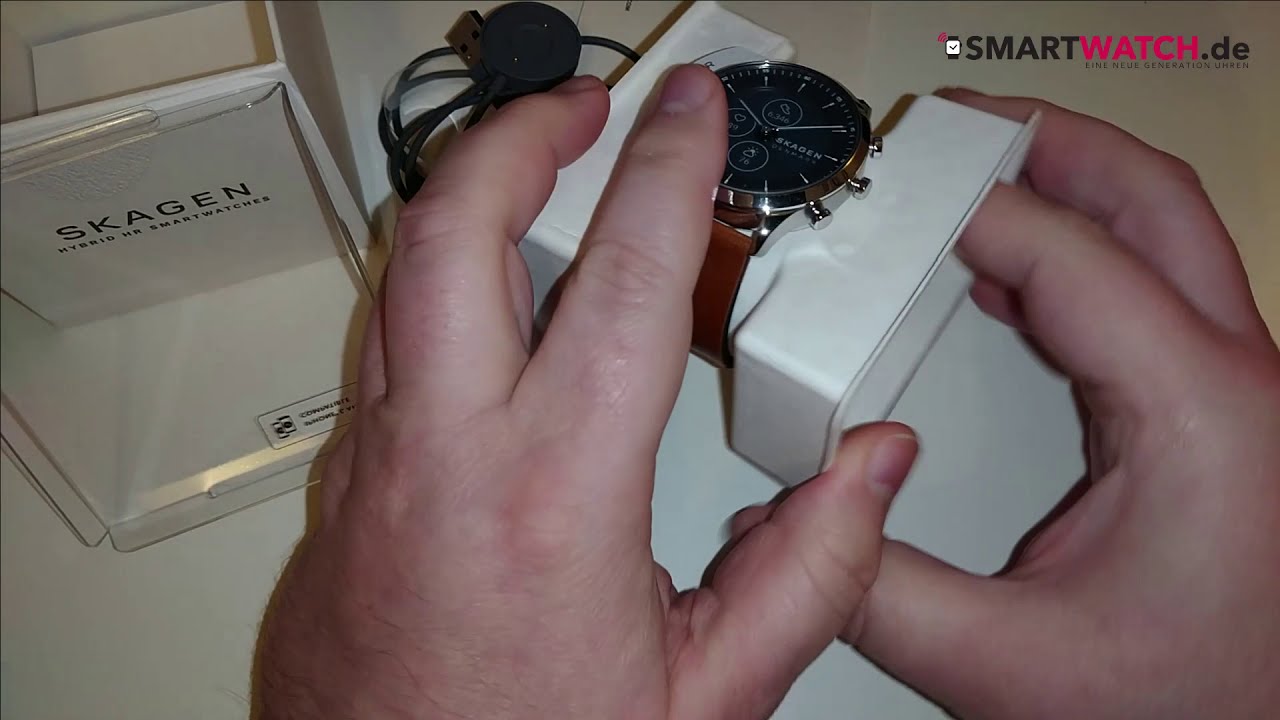 Skagen Jorn Hybrid HR Smartwatch.de - Unboxing [DEUTSCH]