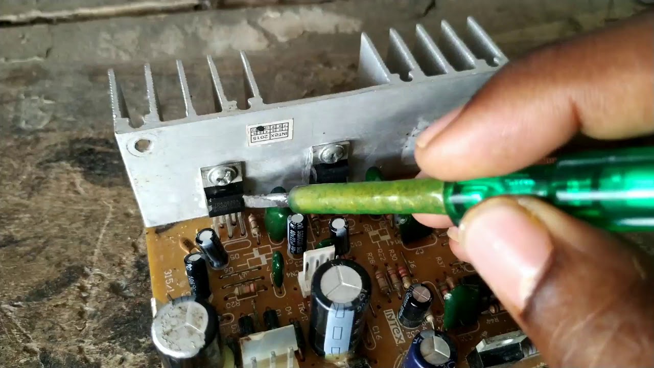 2030 ic over heat and short solution | home theatre ic over heating problem repair tips | in telugu
