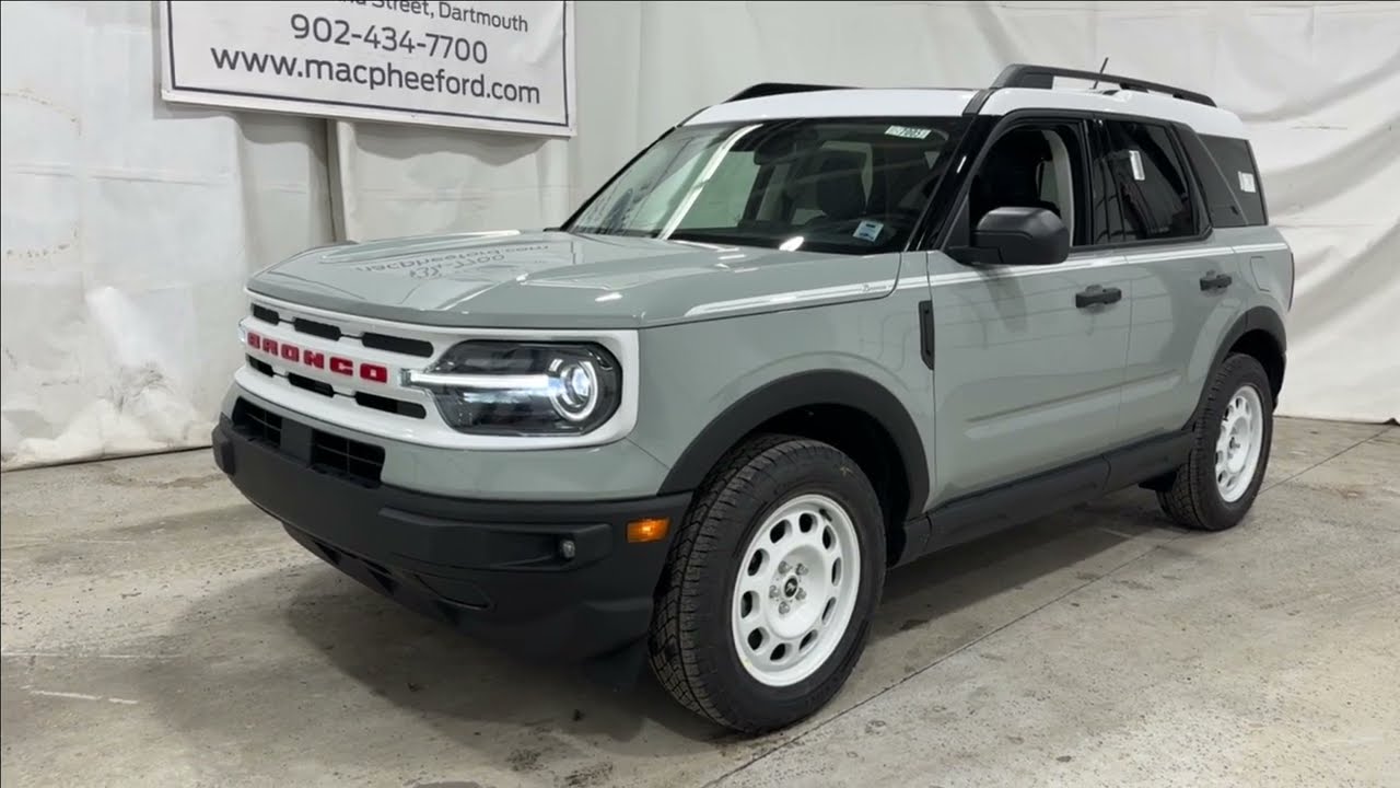 Обзор Ford Bronco Sport Heritage 2024 года