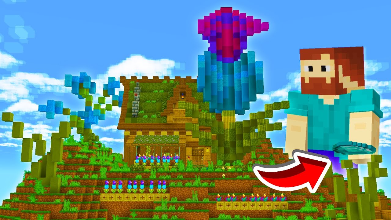 Ik Open Een BLOEMENWINKEL In Minecraft Survival!