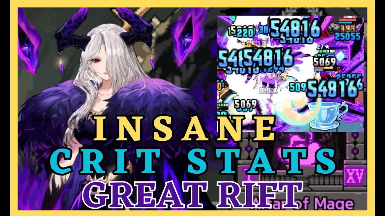 NEW CRIT STAT!? OVERPOWERED! Clear The Great Rift Phase 15 with Ren [ King God Castle ]