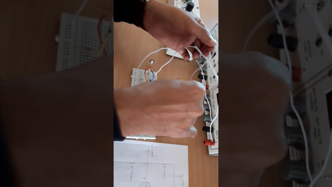 Design and set-up of BJT Colpitts Oscillator