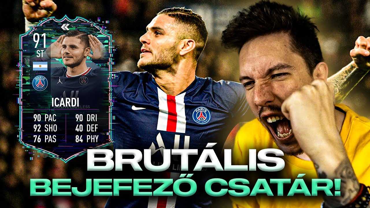 BRUT&Aacute;LIS BEFEJEZŐ! 🦉🔥 FIFA 22 FLASHBACK ICARDI REVIEW