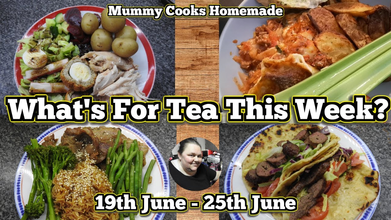 What's for tea this week? (19th June - 25th June) 2023 | #Mealsoftheweek | Sausage Bake Recipe