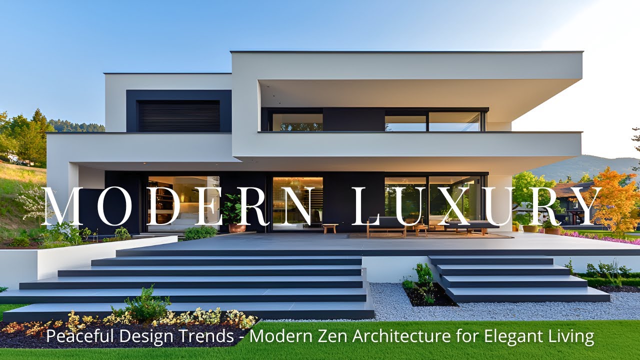 Inside Modern Zen Luxury Homes | Elegant Sanctuary Design Ideas