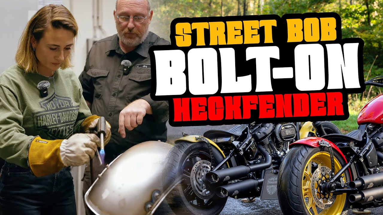 Thunderbike Street Bob Bobber | Neuer Bolt-On Fender für H-D Softail ab '18
