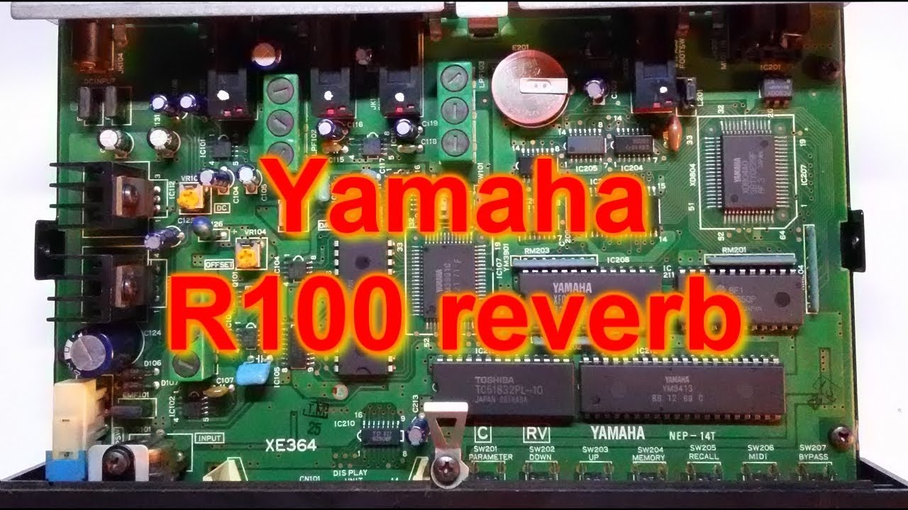 Yamaha R100 Reverb Processor from the 80's