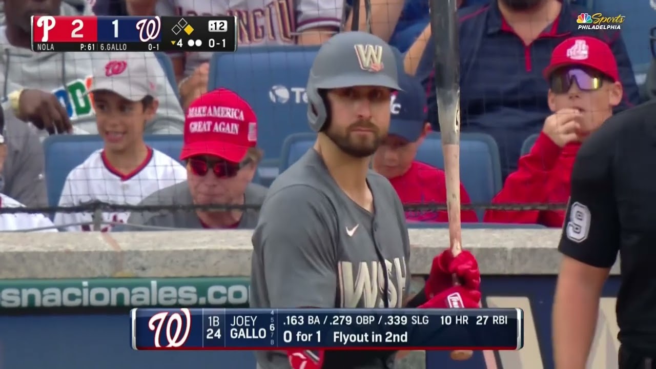 John Kruk Scares Kid -  Phillies vs. Nationals - 9/29/2024