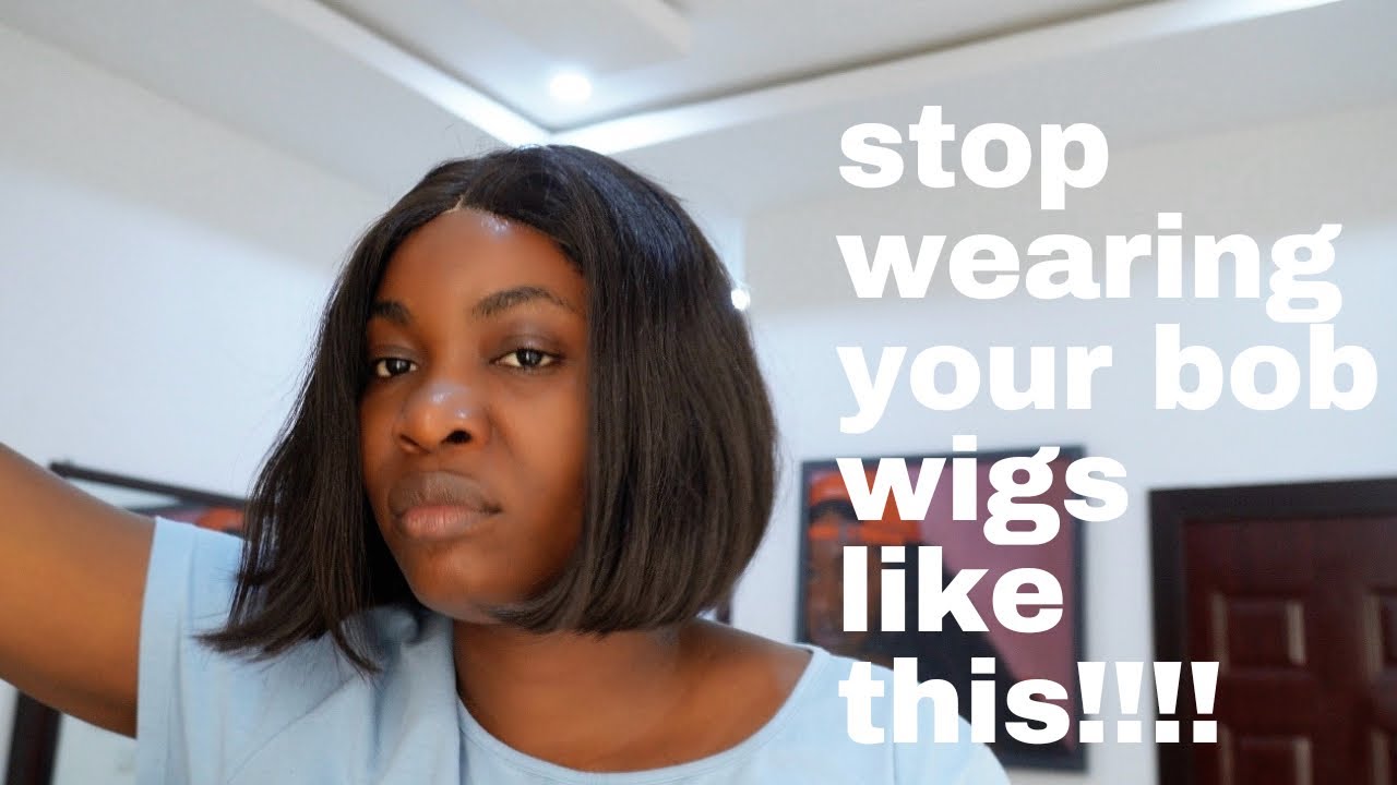 HOW TO STYLE STRAIGHT WIGS | well detailed expert tips & techniques for bob wigs | girls chat
