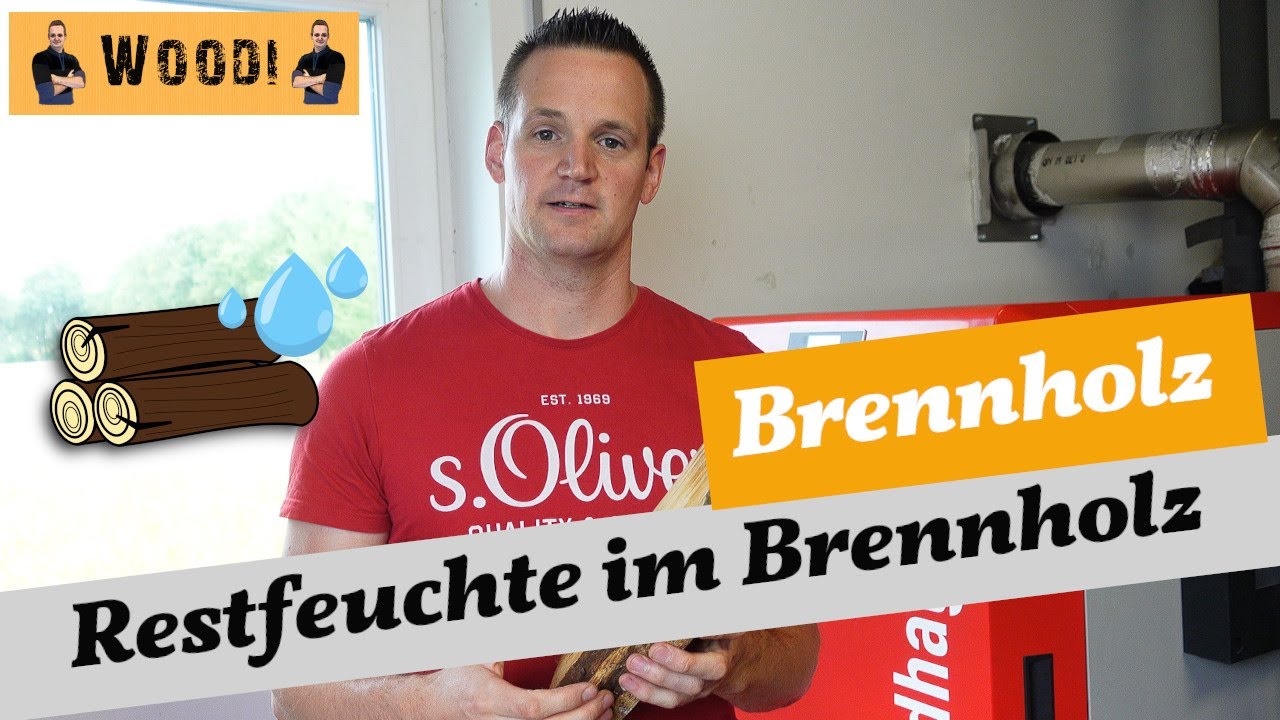 Restfeuchtigkeit im Brennholz - Welche Holzfeuchte ist optimal? Woodi